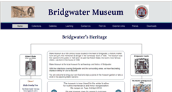 Desktop Screenshot of bridgwatermuseum.org.uk